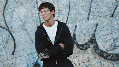 TEAM MEMBER ZIP HOODIE - ROYAL BLU